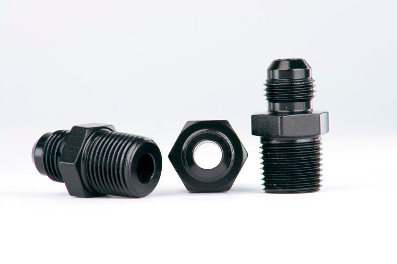 Aeromotive Carb. Reg 13205 Fitting Kit (Incl. (3) 3/8in NPT to AN-06 fittings) - 15204