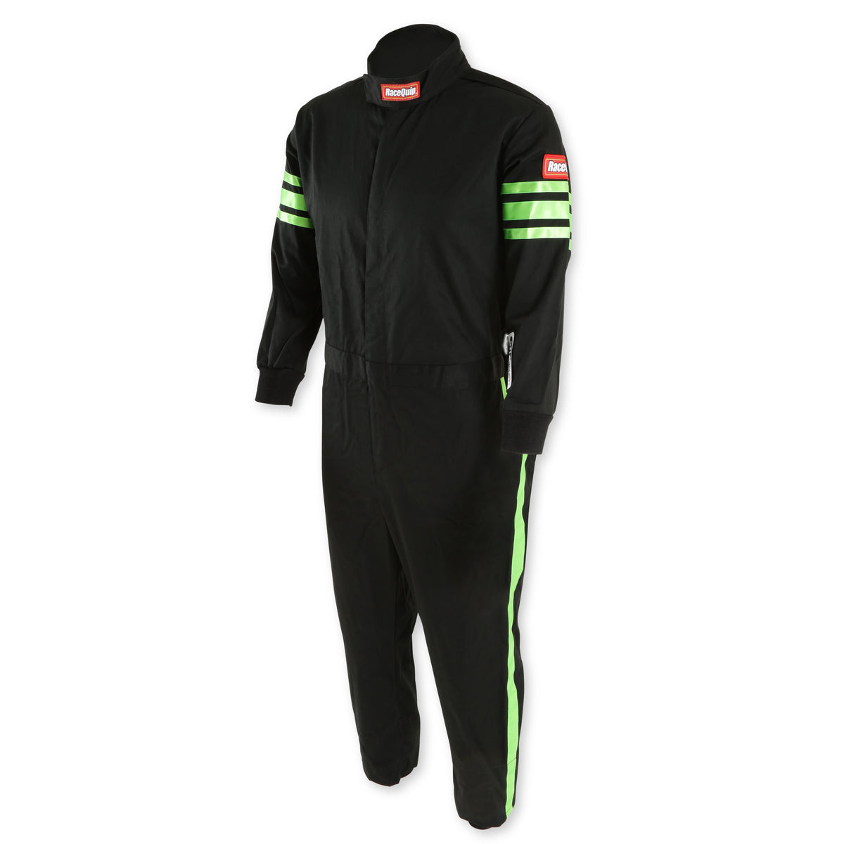 RaceQuip Green Trim SFI-1 JR. Suit - KXXL