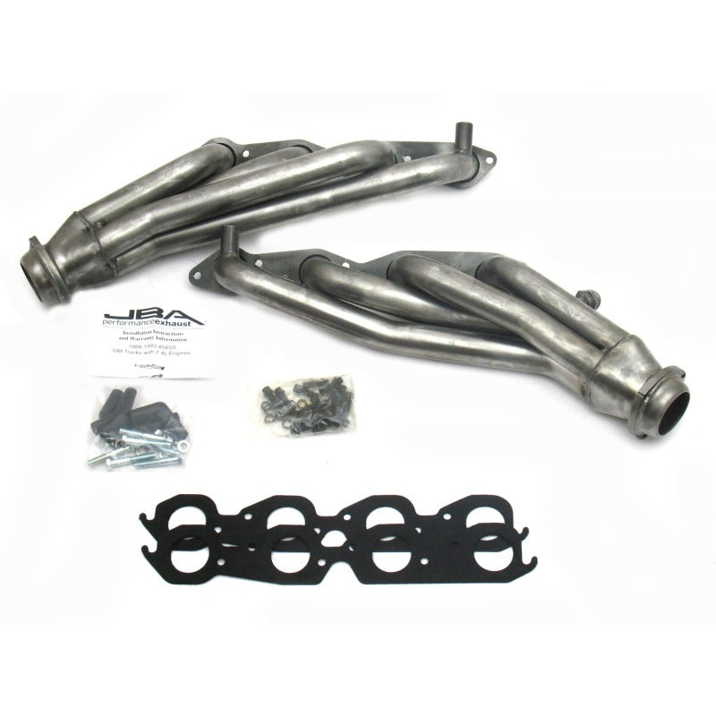 JBA 96-00 GM Truck 7.4L Voretc w/EGR &amp; A.I.R. 1-3/4in Primary Raw 409SS Cat4Ward Header - 1823S