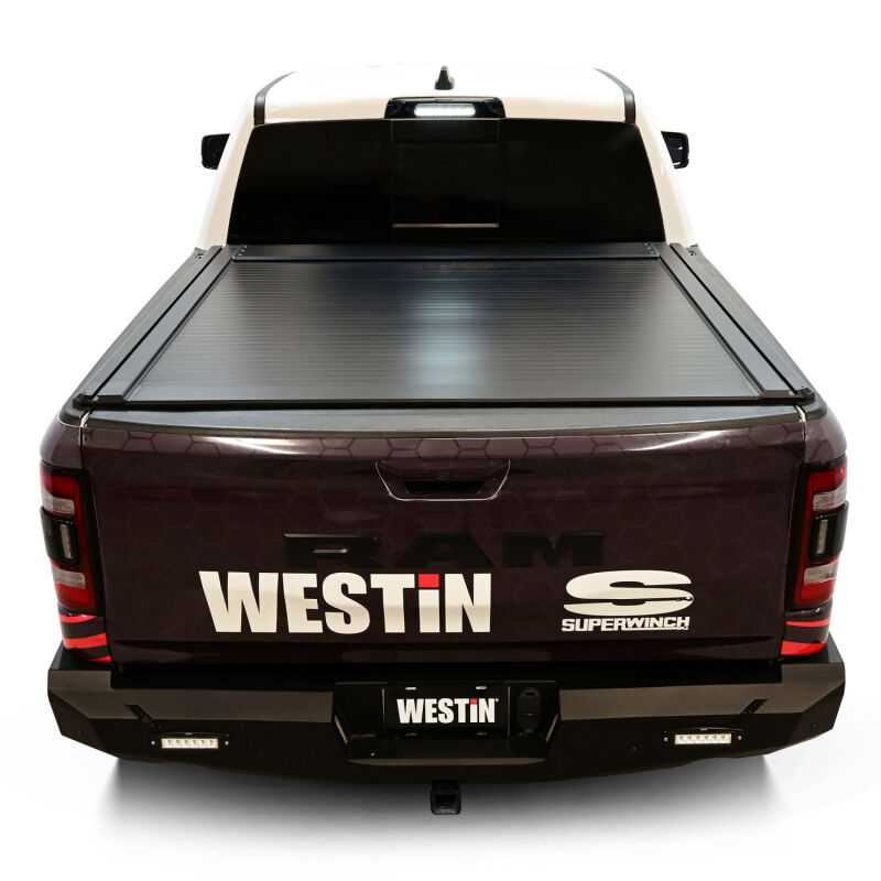 Westin 19-26 Ram 1500 (New Body)(Excl. RamBox) 5ft 7in Bed Manual Retractable Tonneau Cover - Black - 19-64705