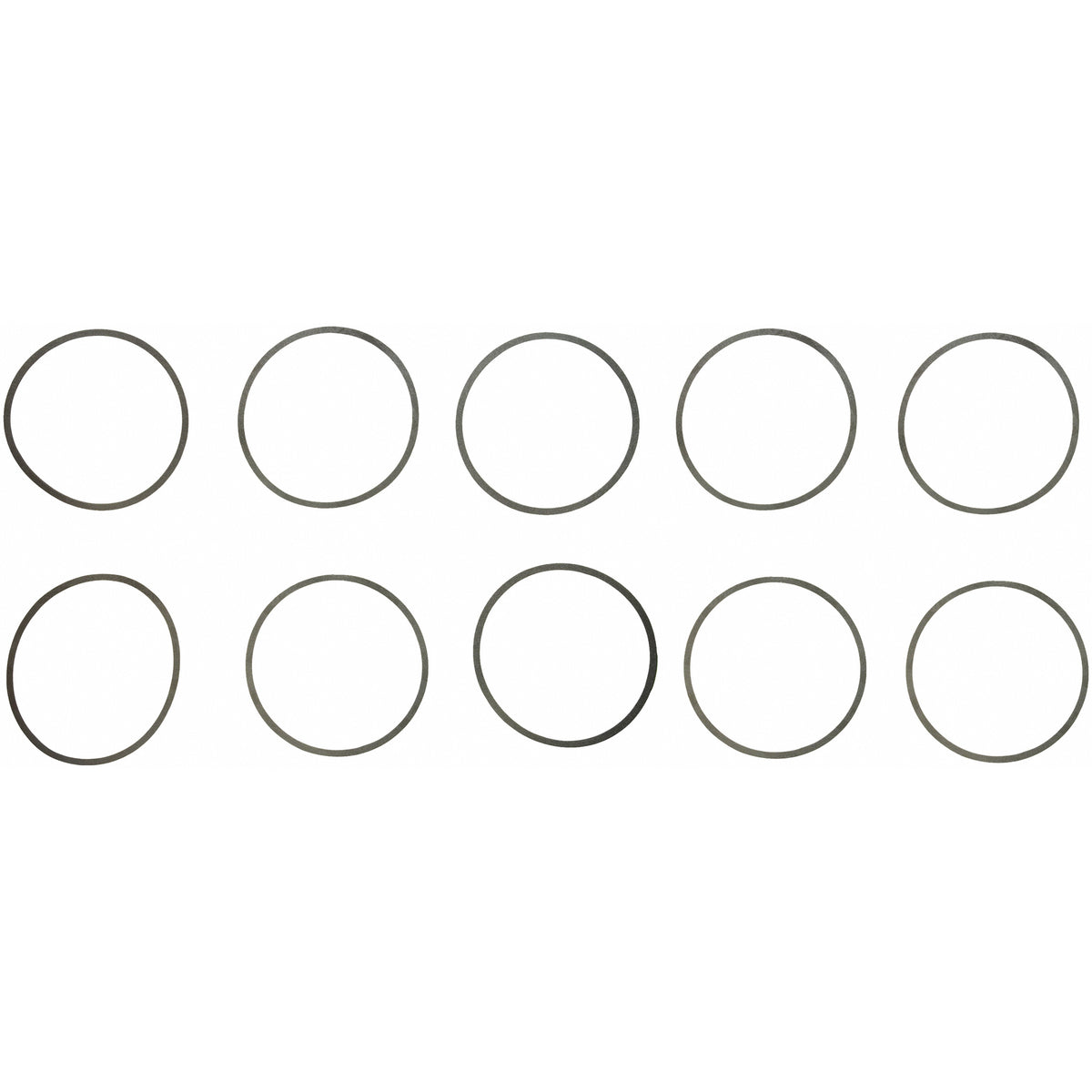 Fel-Pro 2100 Air Cleaner Mounting Gasket - front view
