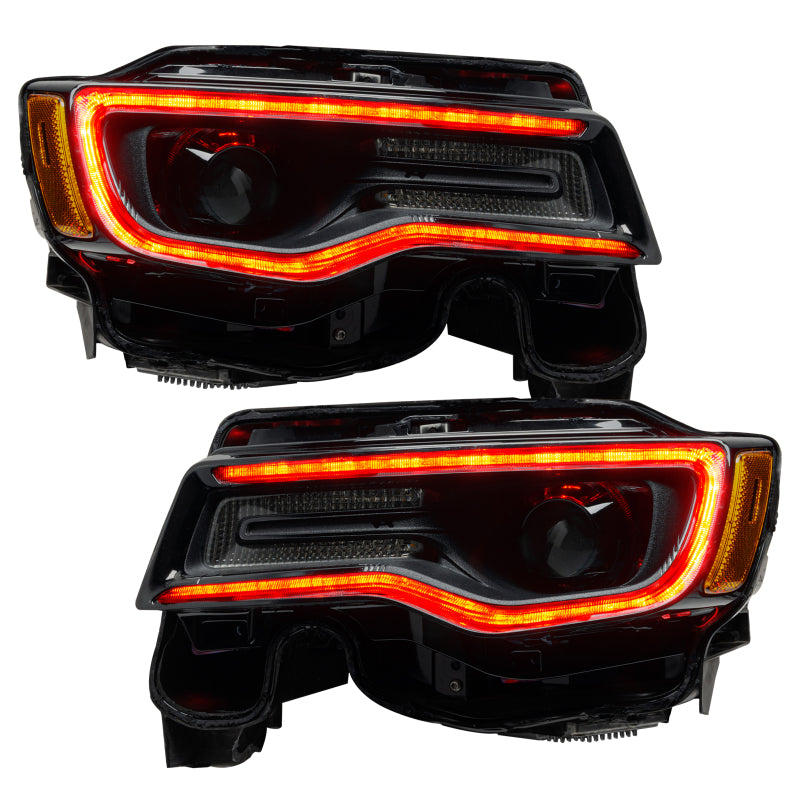 Oracle 1421 Jeep Grand Cherokee Dynamic Headlight DRL Upgrade Kit  ColorSHIFT Dynamic SEE WARRANTY - 1284-332