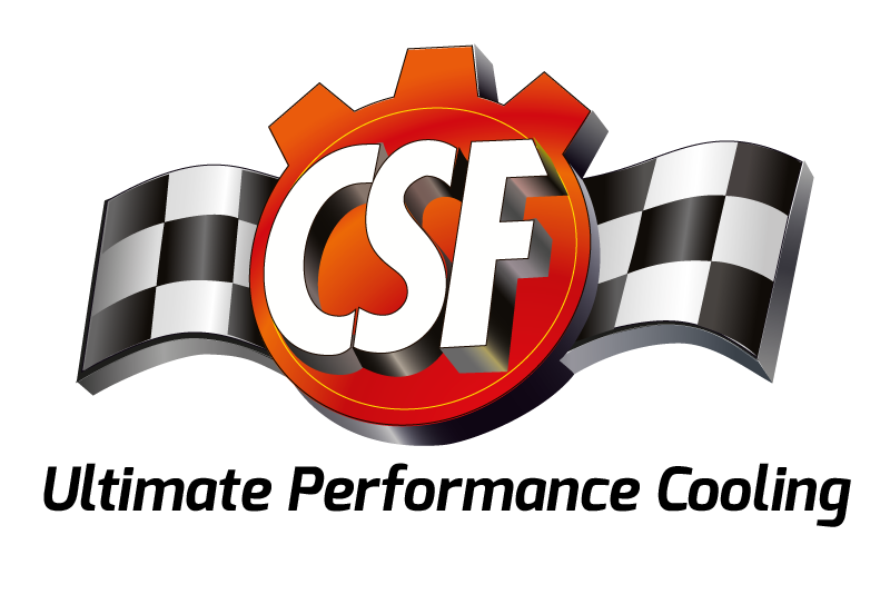 CSF Universal Large Single-Pass Oil Cooler - M22 x 1.5 - 12in L x 9.33in H x 2.16in W - 8371