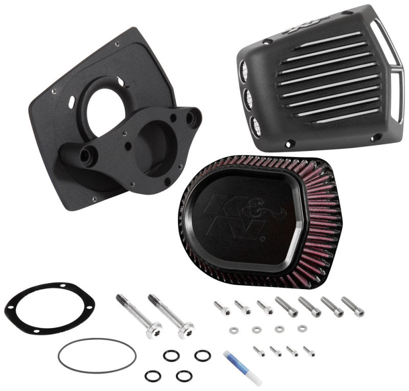 K&amp;N Street Metal Intake System Shaker for 2017 Harley Davidson Touring - RK-3955