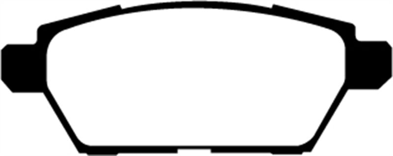 EBC 06-09 Ford Fusion 2.3 Greenstuff Rear Brake Pads - DP21766