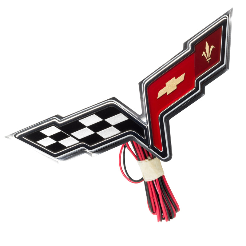 Oracle Chevrolet Corvette C6 Illuminated Emblem - Pink SEE WARRANTY - 3099-009