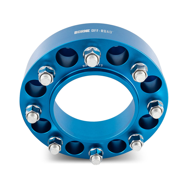 Borne Off-Road Wheel Spacers 8X165.1 121.3 50 M14 Blu - BNWS-006-500BL