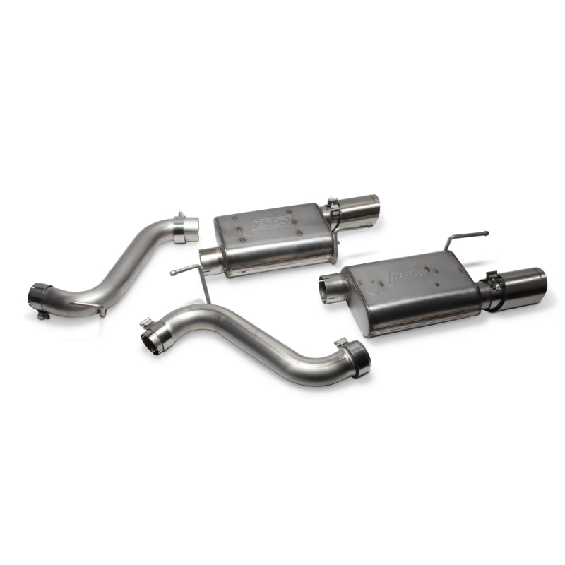 BBK 15-17 Ford Mustang GT Varitune Axle Back System (Cut &amp; Clamp Direct Bolt On Design) - 41115