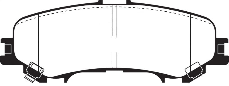 EBC 16+ Nissan Titan 5.6L Ultimax Rear Brake Pads - UD2032