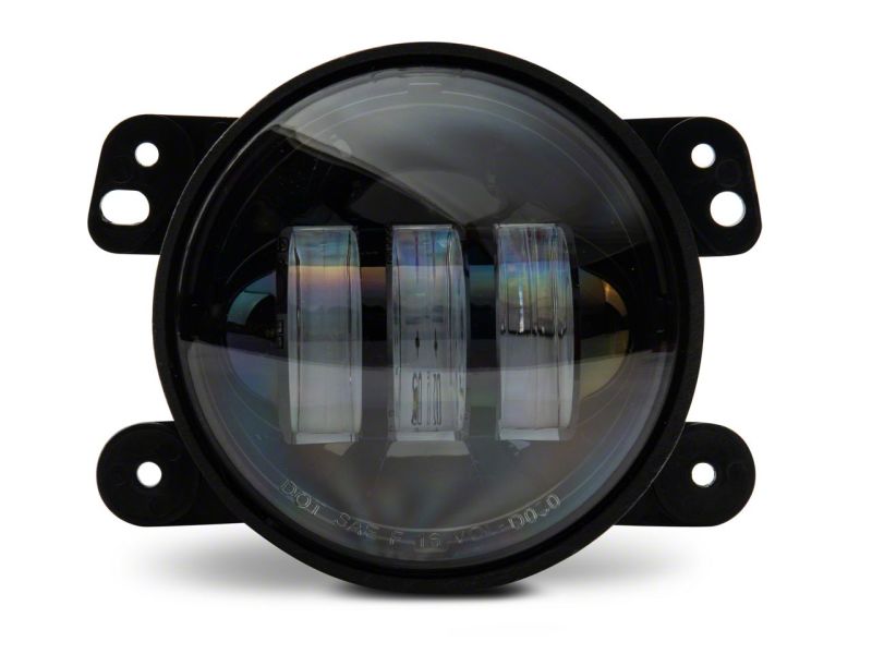 Raxiom 07-23 Jeep Wrangler JK &amp; JL Axial Series Tri-Bar LED Fog Lights- Amber - J130810