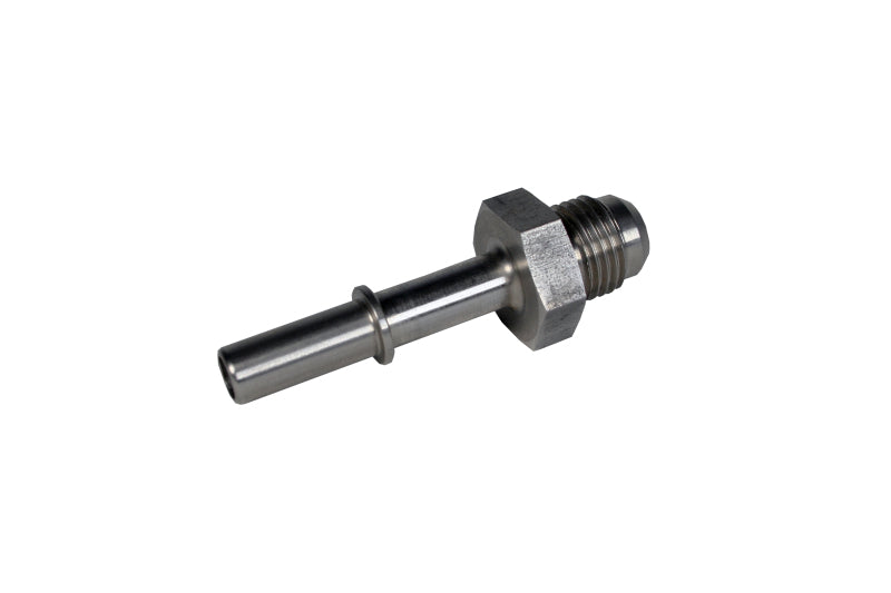 Aeromotive Ford OE Pressure Line - 5/16in Male Quick Connect to -6 AN male (Male OE filter coupler) - 15103