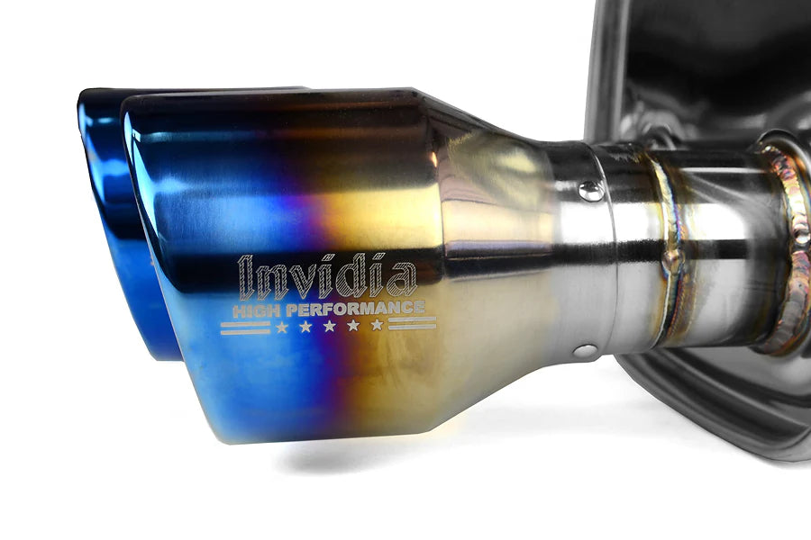 Invidia 11+ STI/WRX Sedan Only 76mm Q300 Titanium Tip Cat-back Exhaust