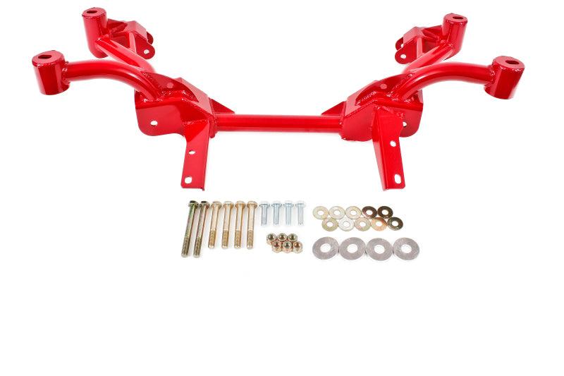 BMR 82-82 3rd Gen F-Body K-Member w/ No Motor Mounts and Pinto Rack Mounts - Red - KM006-1R