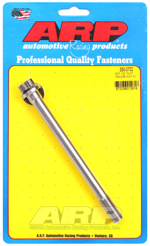 ARP GM 1/2 Front Mandrel Bolt Kit - 330-0702