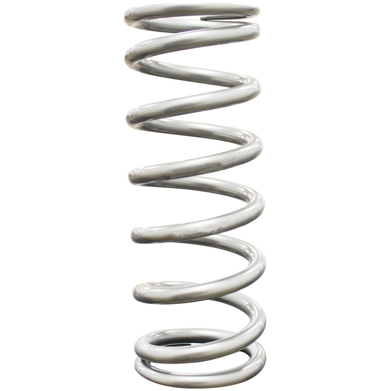 QA1 2-1/2in ID High Travel Spring - 9in Length x 500lbs/in - Silver Powder Coated - 9HT500