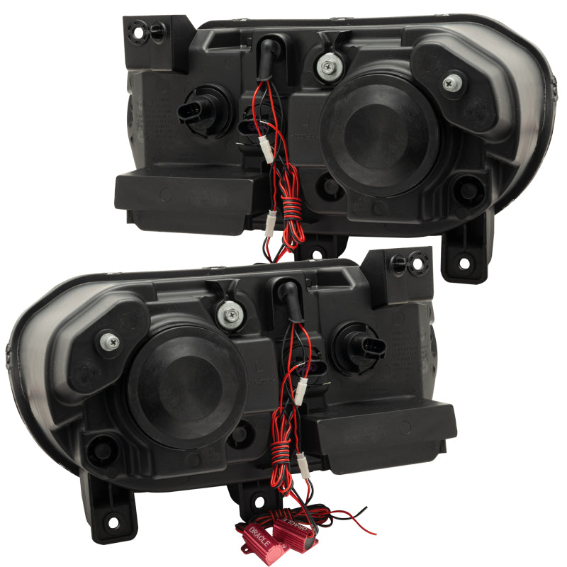 Oracle 08-14 Dodge Challenger SMD HL (HID Style) - ColorSHIFT SEE WARRANTY - 7132-330