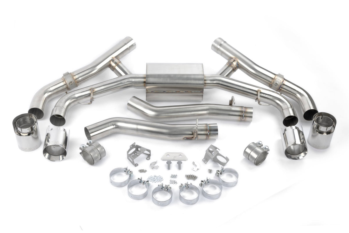 Dinan - Valved Axle-Back Exhaust - 2020-2026 BMW X5M/X6M - D660-0090
