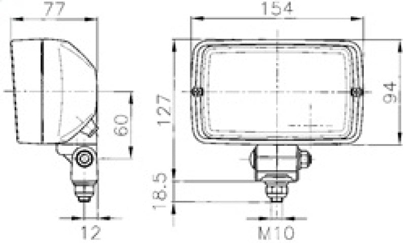 Hella Worklight 1Ga - H15522041
