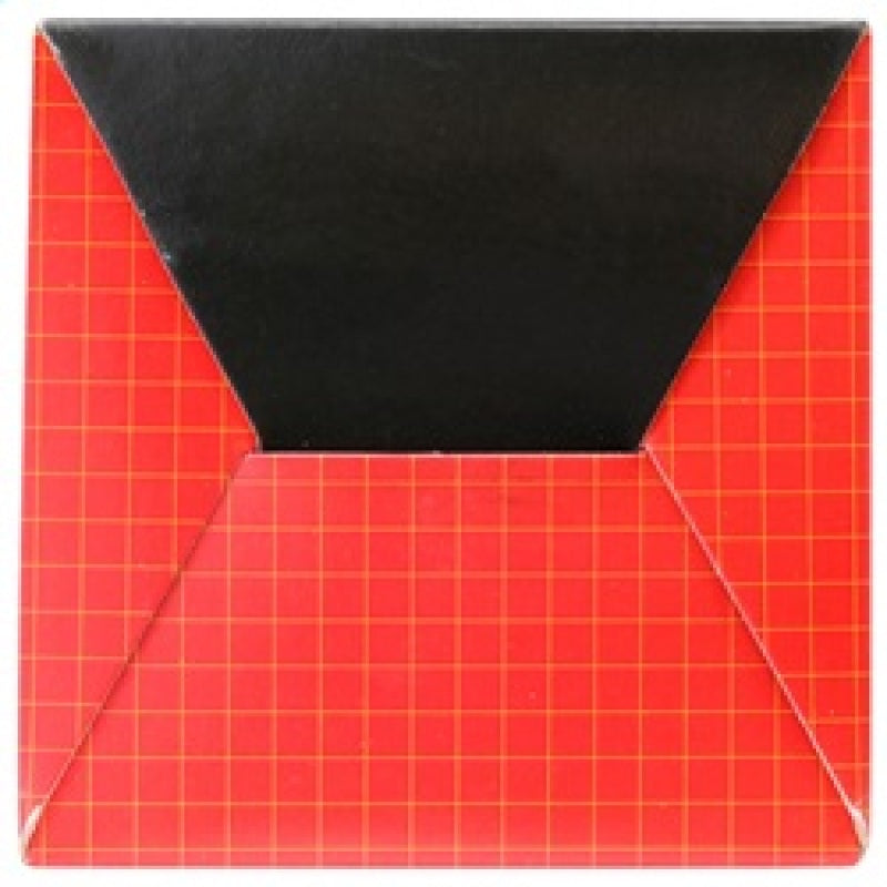 K&amp;N Uni Chrome Oval Tapered Filter 2.125in FlgID x 4inB OL x 3inB OW x 3inT OL x 2inT OW x 2.75in H - RC-0981