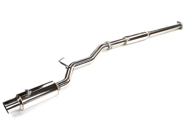 Invidia 03+ Evo Mitsubishi Evo 8/9 76mm N1 Stainless Steel Tip Cat-back Exhaust - HS03ML8GTP for 2003-2007 Mitsubishi Lancer 
