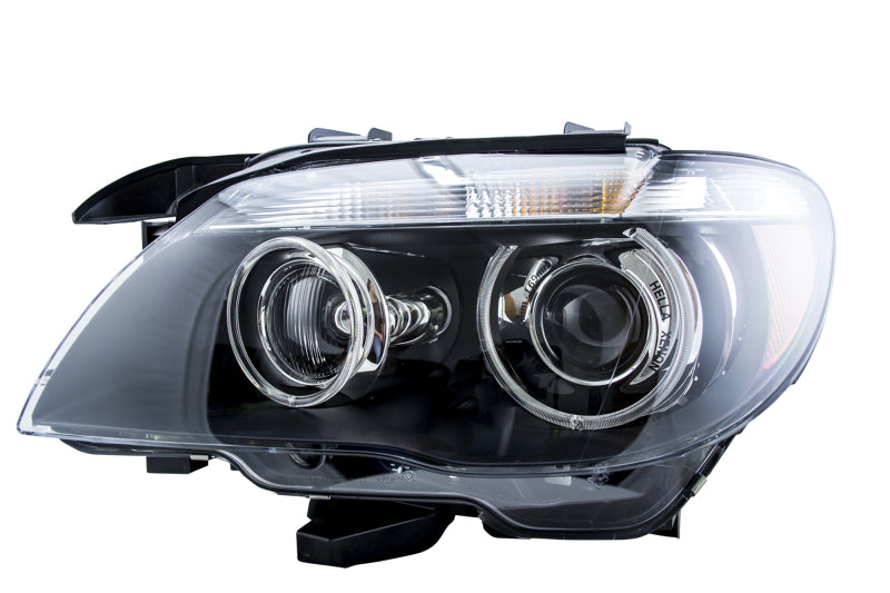 Hella 02-07 BMW 7 Series Bi-Xenon Headlight Left Clear Turn Signal - 009044531