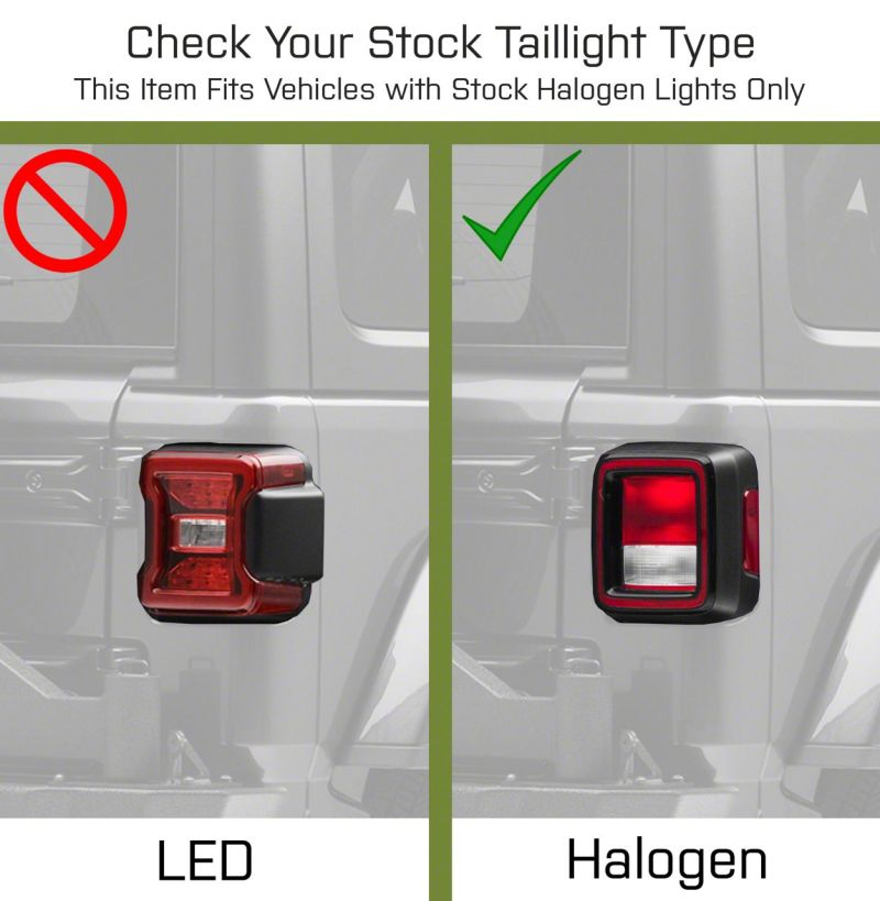 Raxiom 18-23 Jeep Wrangler JL LED Tail Lights- Blk Housing (Smoked Lens) - J137647-JL