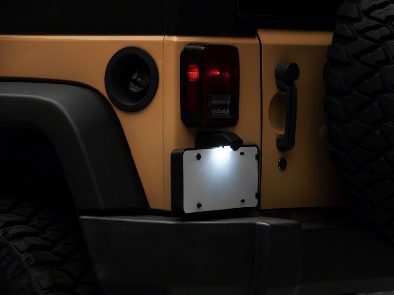 Raxiom 07-18 Jeep Wrangler JK Axial Series LED License Plate Conversion - J132812