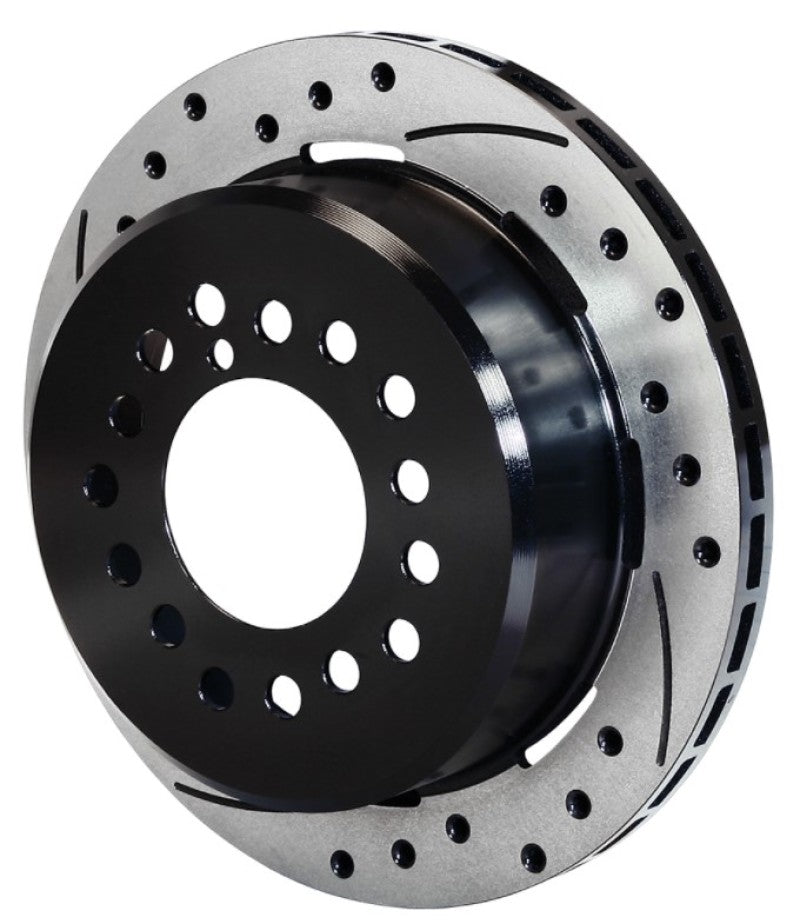 Wilwood Rotor-1.91in Offset-SRP-BLK-Drill-RH 12.19 x .810 - 5 Lug - 160-9812-BK