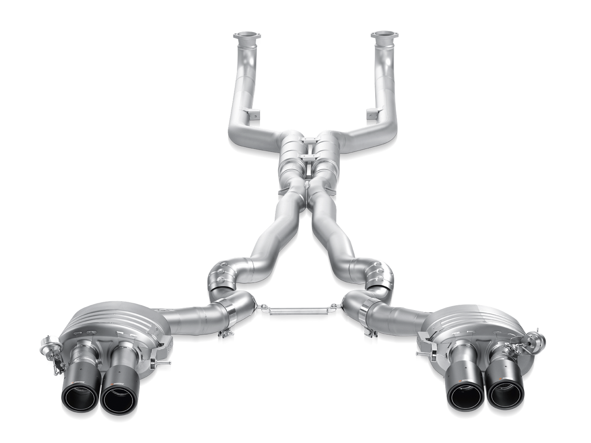Akrapovic 12-17 BMW M6 (F12 F13) Evolution Line Cat Back (Titanium) w/ Titanium Tips - ME-BM/T/5-T