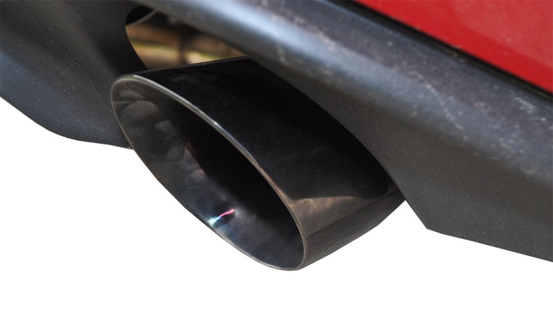 Corsa 14-16 Volkswagen GTI Mk7 Black Sport 3.0in Cat-Back Dual Rear Exit with Single Pro-Series Tips - 14834BLK