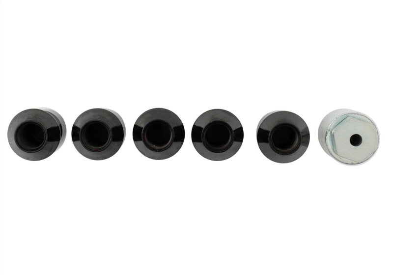 Ford Racing 2023+ Ford Bronco Raptor  M14 x 1.5 Black Security Lug Nut Kit - Set of 5 - M-1A043-A5