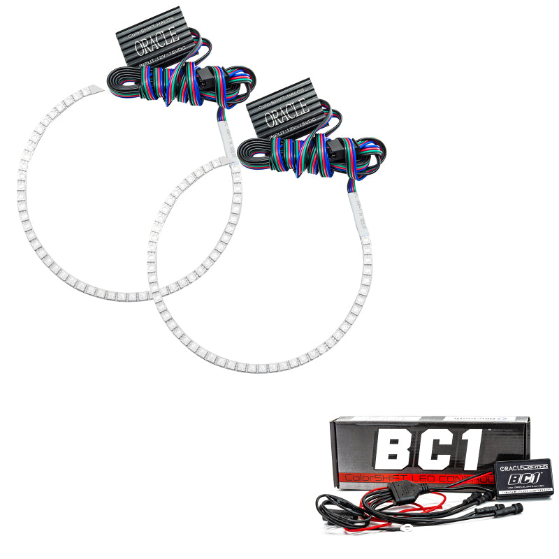 Oracle Ford Mustang 10-12 Halo Kit - Projector - ColorSHIFT w/ BC1 Controller- 2357-335