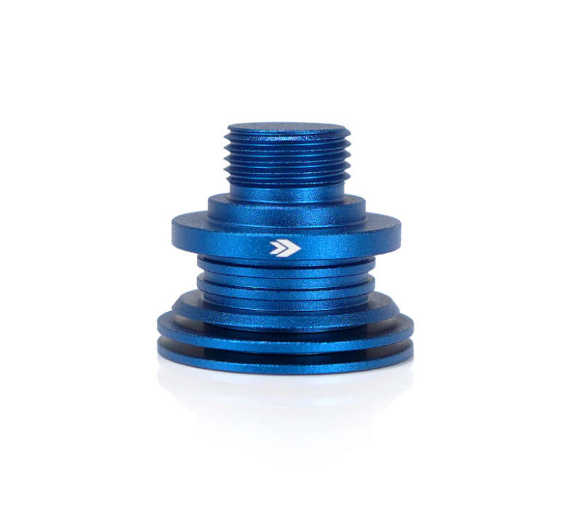NRG Shift Boot Retainer Blue (Works with SK-350,450,480, 800 and Heat Sink Shift knobs (m18x1.5)) - SKR-100BL - front view