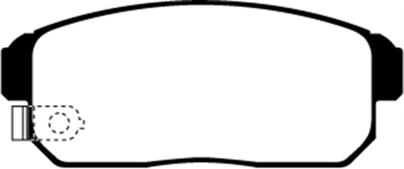 EBC 02-03 Infiniti G20 2.0 Redstuff Rear Brake Pads - DP31691C