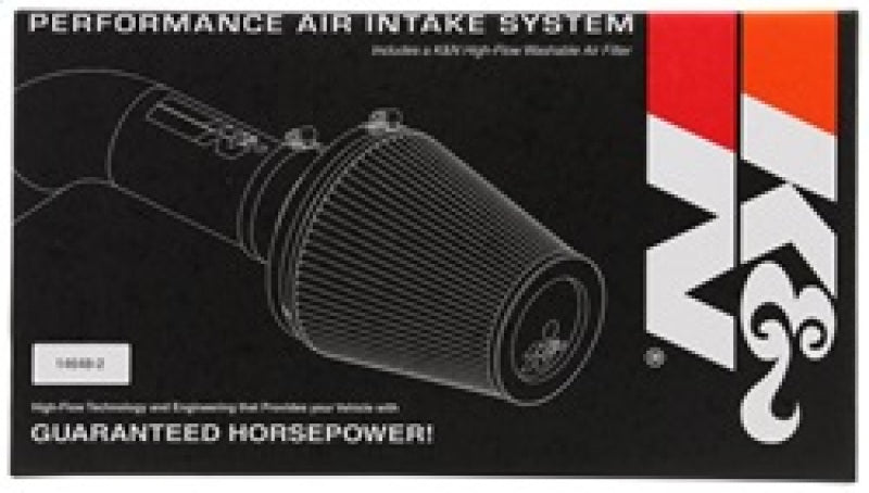 K&N Performance Intake Kit PERF.INTAKE KIT;DODGE/MITSUBISHI DAKOTA/RAIDER, V6-3.7L, 07-08 - 77-1558KP for 2007-2008 Dodge Dak