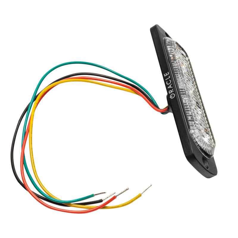 Oracle 4 LED Slim Strobe - White SEE WARRANTY - 3510-001