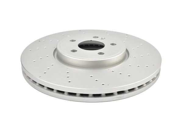 DBA 19-24 Mercedes-Benz CLA35 AMG Street Series OE Drilled Front Brake Rotor - DBA3470OEX