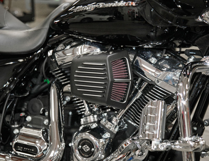 K&amp;N Street Metal Intake System Shaker for 2017 Harley Davidson Touring - RK-3955