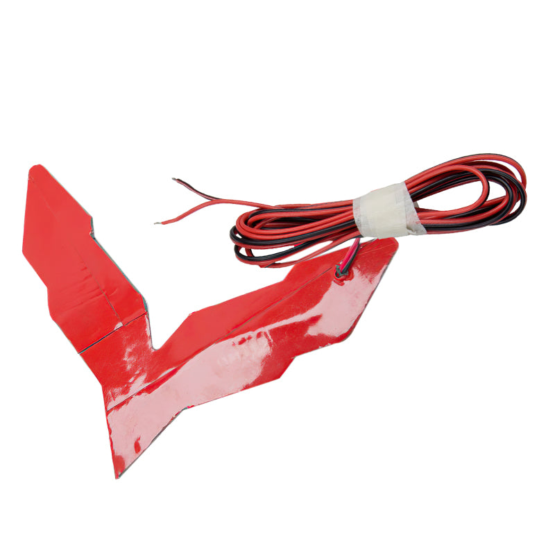 Oracle Corvette C7 Rear Illuminated Emblem - Dual Intensity - White SEE WARRANTY - 3655-001