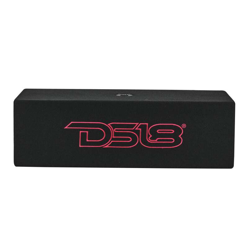 DS18 Ported Enclosure w/ 2x 8in Mids & 2x 3.6in (Not Included)- Black Carpet - VOC8PRO - additional view 3