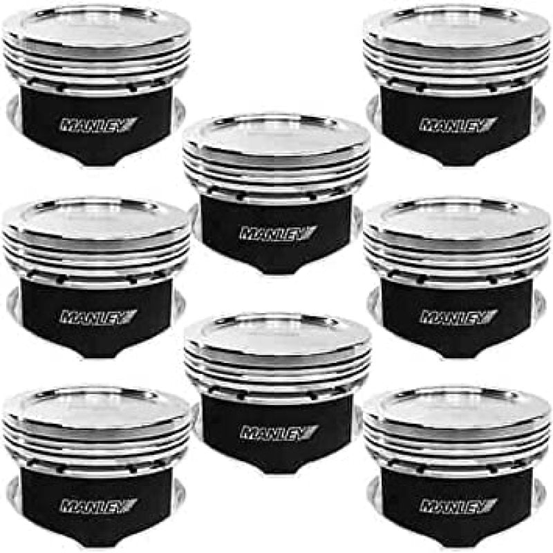 Manley Chevy LT1 Direct Injected Series 4.070in Bore -2 cc Dish Platinum Series Pistons - 560070C-8