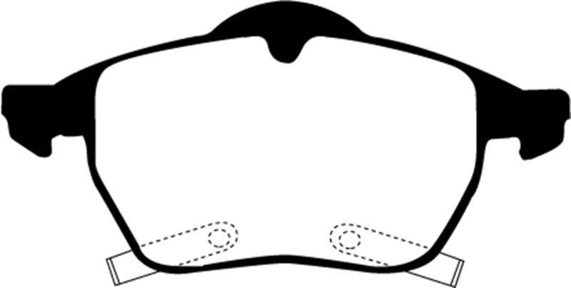 EBC 98 Saab 9-3 2.0 Turbo Ultimax2 Front Brake Pads - UD800