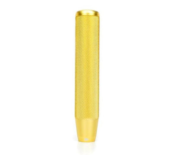 NRG Shift Knob Knurl Hidden Gem Long Gold - SK-810GD - front view