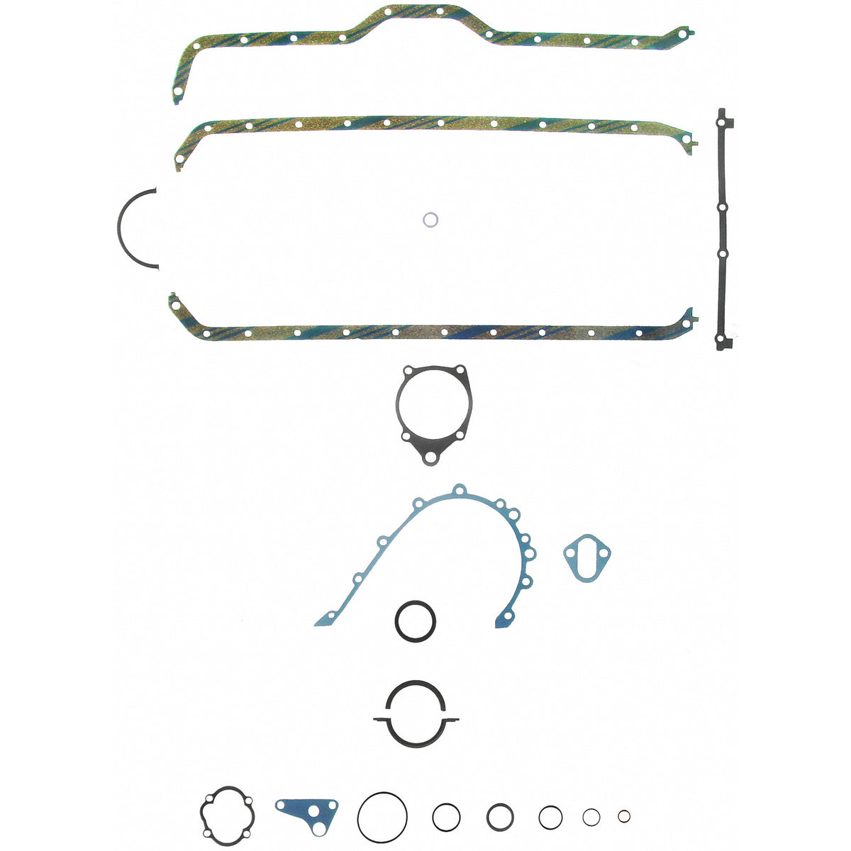 Fel-Pro Jeep Wrangler CS 8169-2 Engine Conversion Gasket Set - CS81692 for 1987-1991 Jeep Wrangler - front view
