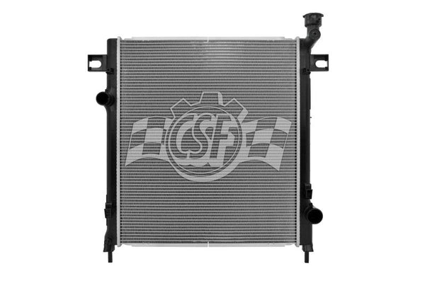 CSF 08-12 Jeep Liberty 3.7L OEM Plastic Radiator - 3425 for 2008-2012 Jeep Liberty