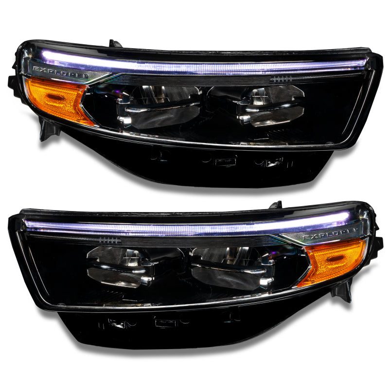 Oracle 20-22 Ford Explorer Dynamic RGB Headlight DRL Kit - - w/ Simple Controller SEE WARRANTY - 1472-504