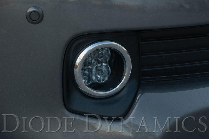 Diode Dynamics SS3 Sport Type CGX Kit ABL - Yellow SAE Fog - DD7198 for 2010-2020 Toyota Sienna - rear view