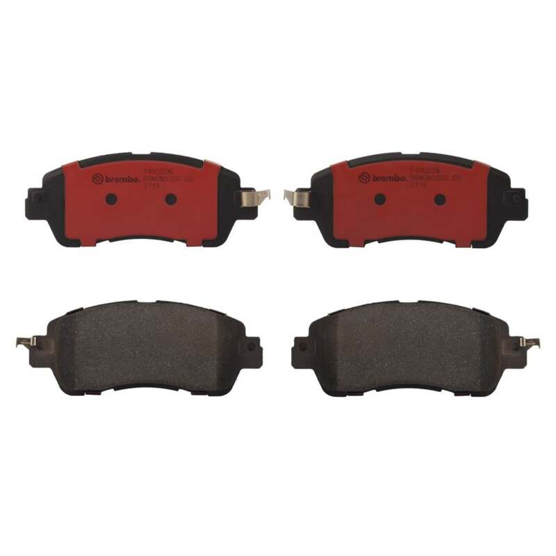 Brembo 2016 Toyota Yaris iA/ Toyota Yaris/ Scion iA Front NAO Brake Pad - P49055N