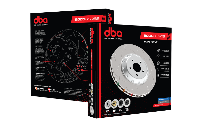 DBA 2020+ Audi SQ8 5000 Series Slotted Front Replacement Ring - DBA53934.1S