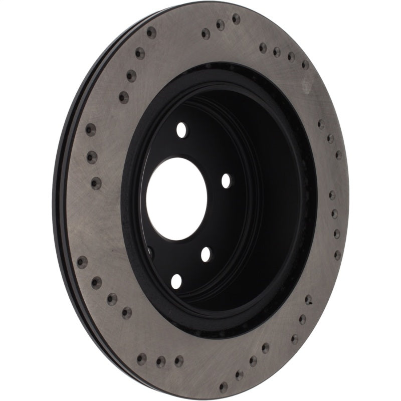 StopTech 08-12 Infiniti EX35 Cryo Drilled Sport Rear Right Rotor - 128.42088CR